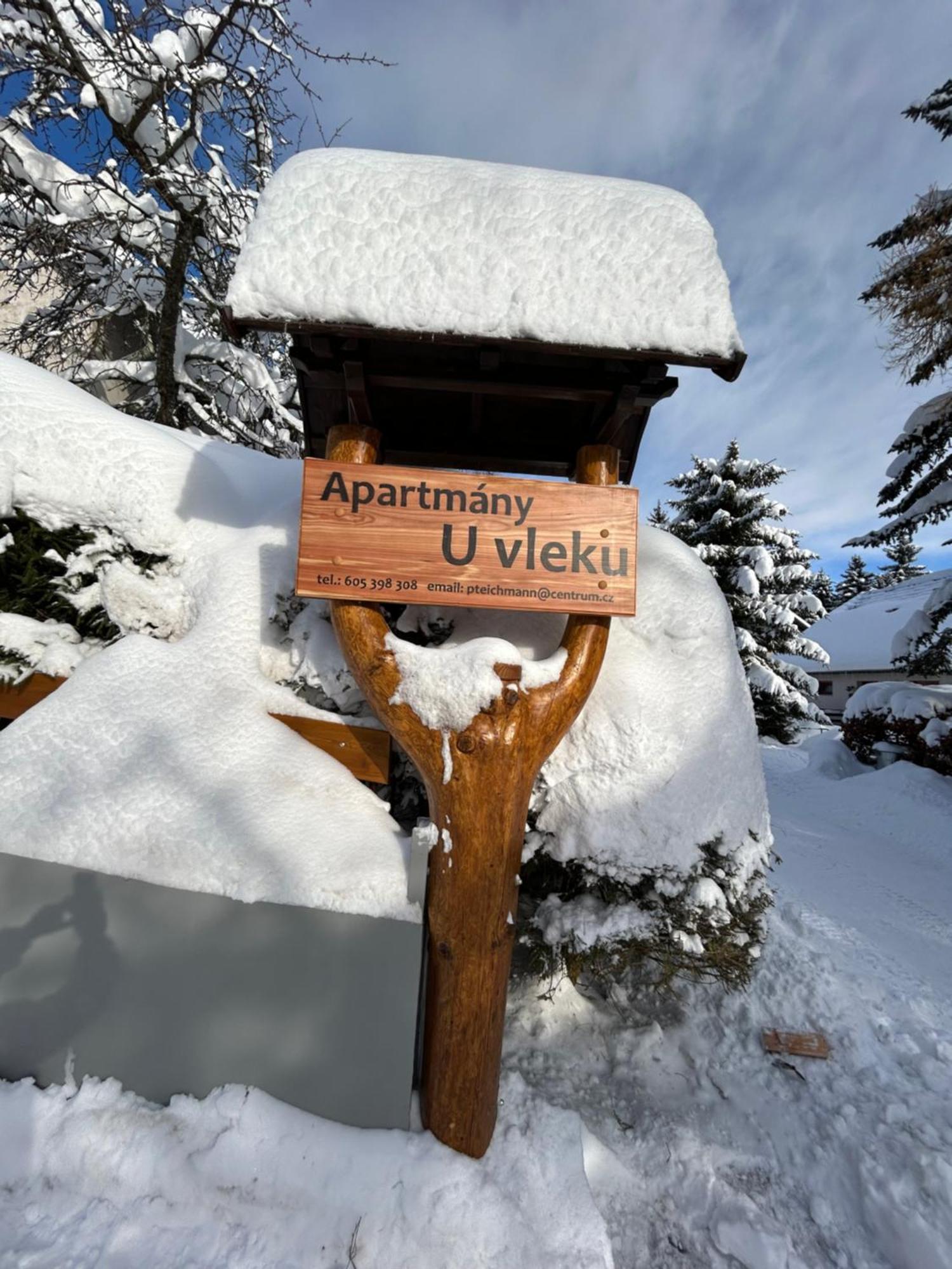 Apartmany U Vleku - Podkrovni Apartman Karlova Studánka 외부 사진